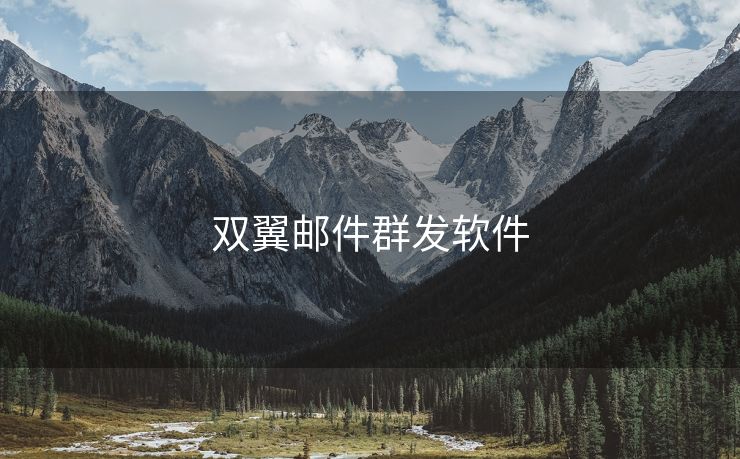 双翼邮件群发软件