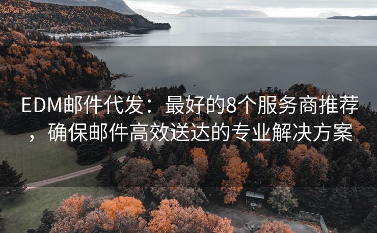 EDM邮件代发：最好的8个服务商推荐，确保邮件高效送达的专业解决方案